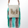 LC-ADBG648 Crossbody Hair-On Genuine Western Leather Women Bag
