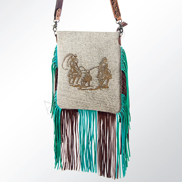 LC-ADBG648 Crossbody Hair-On Genuine Western Leather Women Bag