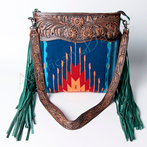 LC-ADBGZ306C Crossbody Genuine Western Leather Women Bag