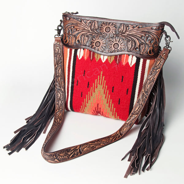 LC-ADBGZ306E Crossbody Genuine Western Leather Women Bag