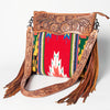 LC-ADBGZ306F Crossbody Genuine Western Leather Women Bag