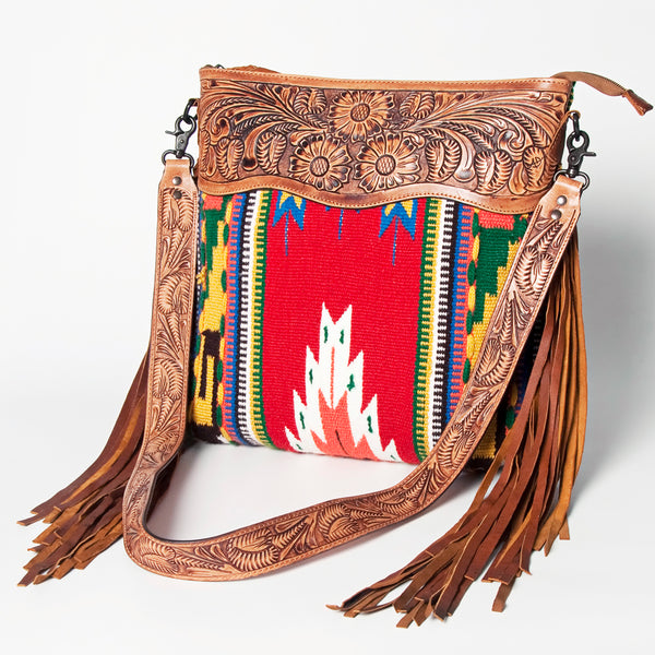 LC-ADBGZ306F Crossbody Genuine Western Leather Women Bag