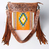 LC-ADBGZ306K Crossbody Genuine Western Leather Women Bag