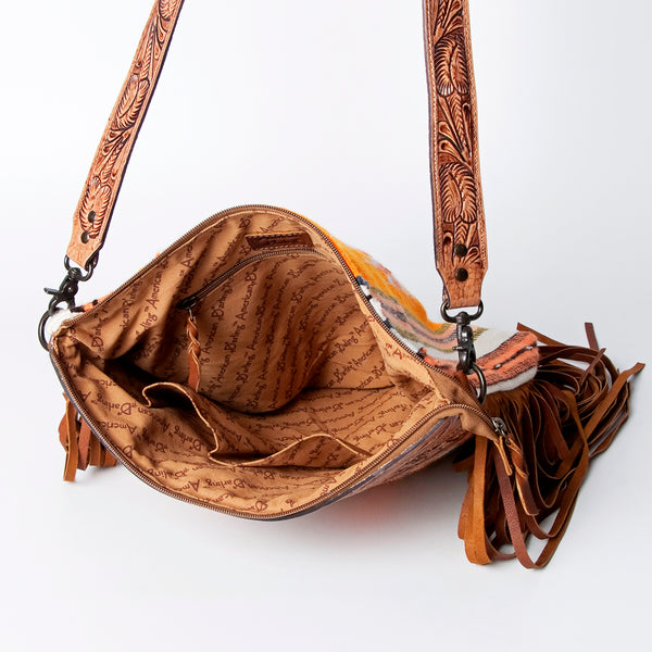 LC-ADBGZ306K Crossbody Genuine Western Leather Women Bag