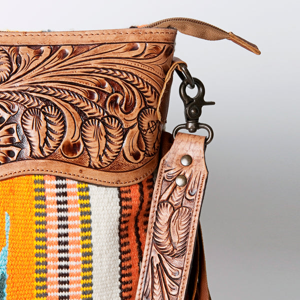 LC-ADBGZ306K Crossbody Genuine Western Leather Women Bag