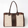 LC-ADBGZ309 Duffel Genuine Western Leather Women Bag
