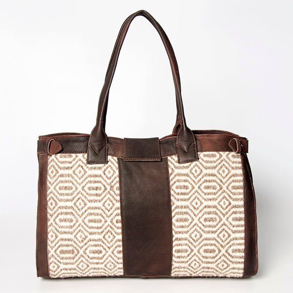 LC-ADBGZ309 Duffel Genuine Western Leather Women Bag