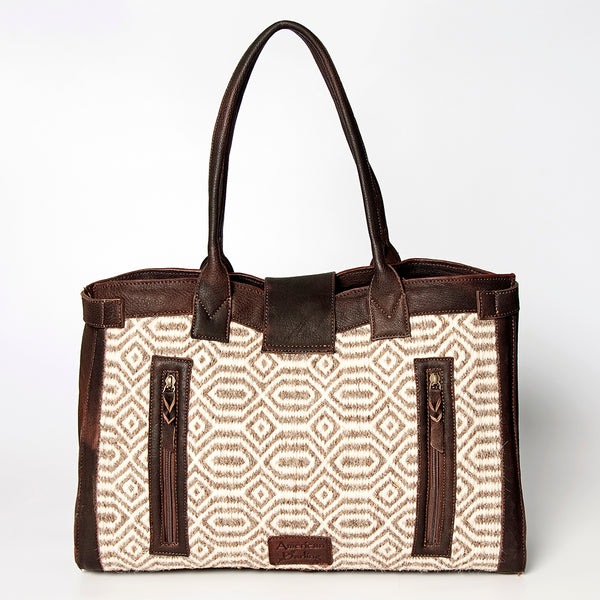 LC-ADBGZ309 Duffel Genuine Western Leather Women Bag