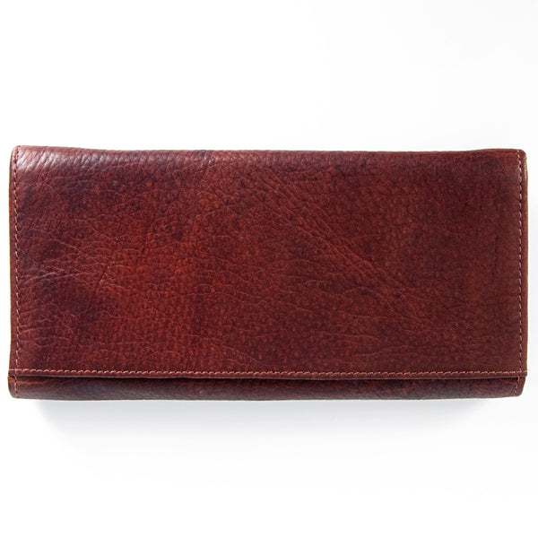 ADBGM102 Western Floral Tooled Leather Wallet - Boho Rodeo Clutch