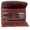 ADBGM102 Western Floral Tooled Leather Wallet - Boho Rodeo Clutch