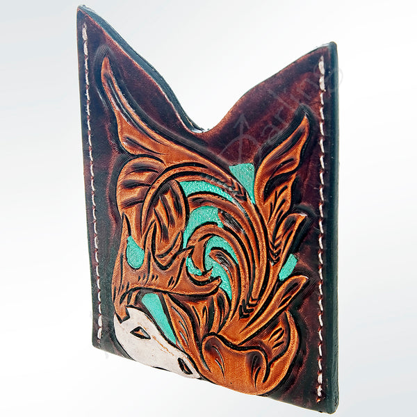 ADCCF102 Card Holder Genuine Western Leather Women Bag