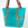 ADBG617A American Darling Hand Tooled Western Leather Tote Bag