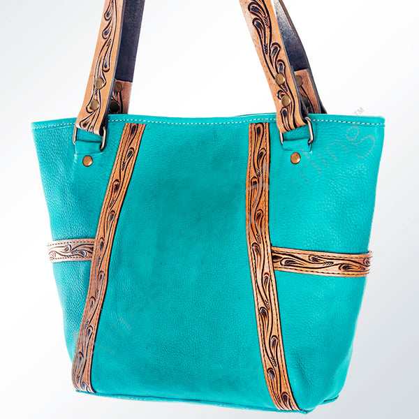 ADBG617A American Darling Hand Tooled Western Leather Tote Bag
