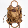 ADBG618 American Darling Hair-On Cowhide Western Leather Tote Bag with Drawstring