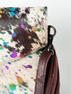 LC-ADBGZ321 Envelope Hair-On Genuine Western Leather Women Bag