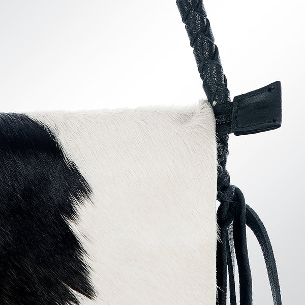 LC-ADBGZ322 Crossbody Hair-On Genuine Western Leather Women Bag