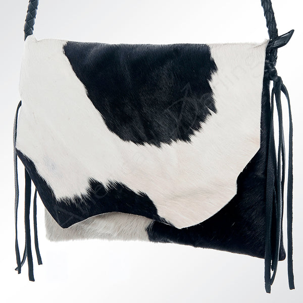 LC-ADBGZ322 Crossbody Hair-On Genuine Western Leather Women Bag