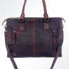 ADBG632 American Darling Hand Woven Saddle Blanket Western Leather Tote Bag