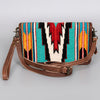 ADBG485 American Darling Saddle Blanket Leather Organiser Bag