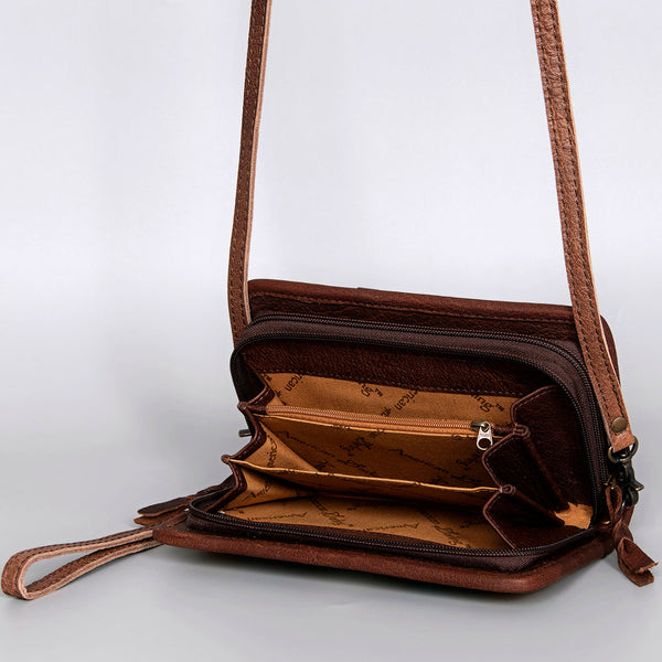 ADBG485 American Darling Saddle Blanket Leather Organiser Bag