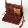 ADBG485 American Darling Saddle Blanket Leather Organiser Bag