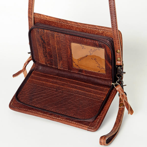 ADBG485 American Darling Saddle Blanket Leather Organiser Bag