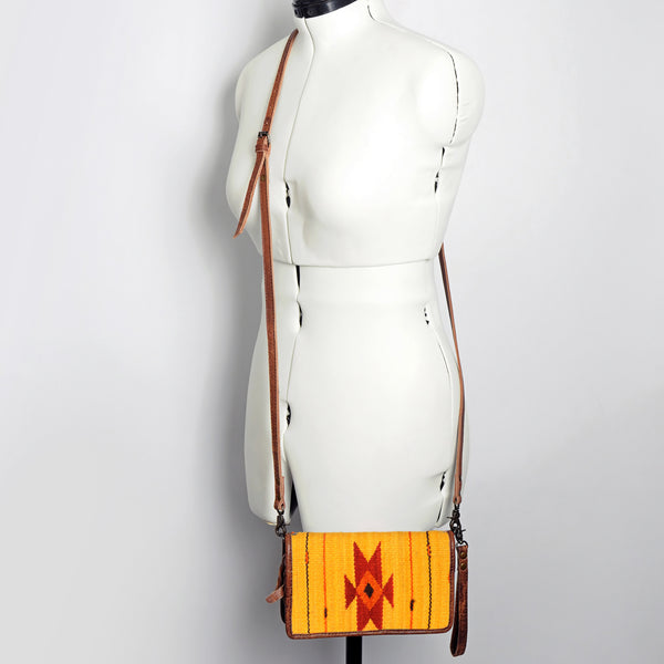 ADBG485 American Darling Saddle Blanket Leather Organiser Bag