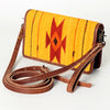 ADBG485 American Darling Saddle Blanket Leather Organiser Bag