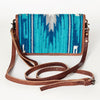 ADBG485 American Darling Saddle Blanket Leather Organiser Bag