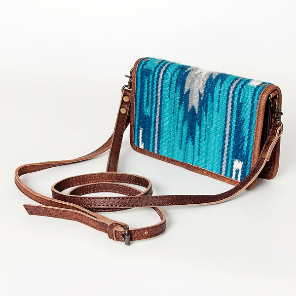 ADBG485 American Darling Saddle Blanket Leather Organiser Bag