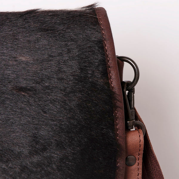 LC-ADBGZ358 Messenger Hair-On Genuine Western Leather Women Bag