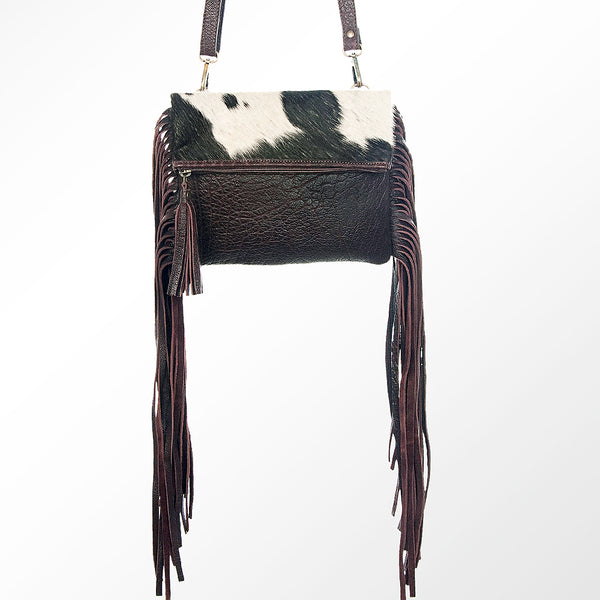 LC-ADBGZ331 Crossbody Hair-On Genuine Western Leather Women Bag