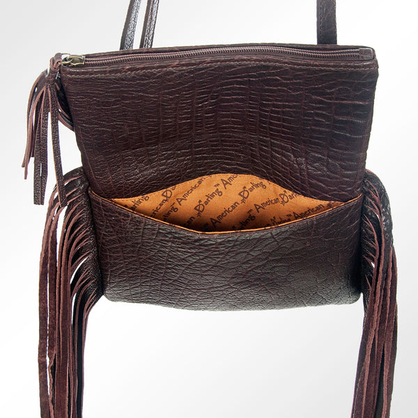 LC-ADBGZ331 Crossbody Hair-On Genuine Western Leather Women Bag