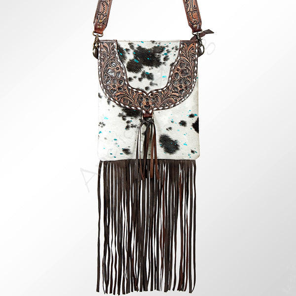 LC-ADBGZ125A Chaps Hair on Genuine Western Leather Women Bag