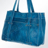 ADBG697 American Darling Handcrafted Western Leather Tote Bag