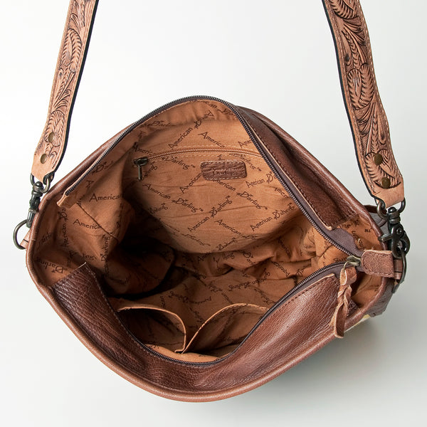 LC-ADBGK110 Messenger Genuine Western Leather Women Bag