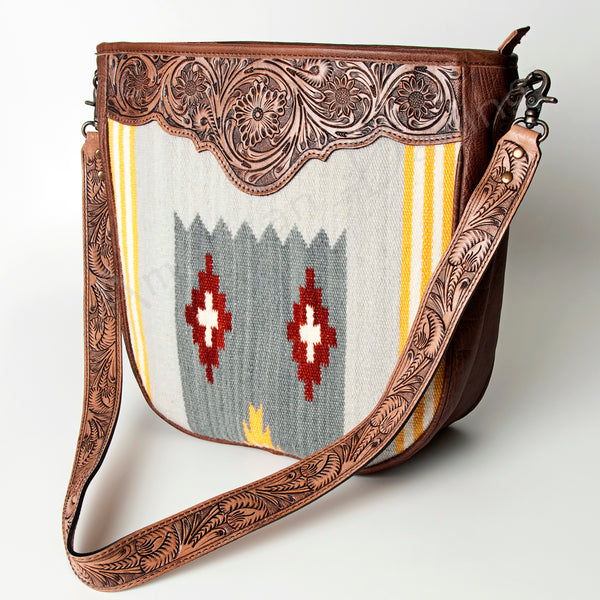 LC-ADBGK110 Messenger Genuine Western Leather Women Bag