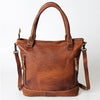 LC-ADBGK111 Tote Genuine Western Leather Women Bag