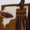 ADBGD127 American Darling Hair-On Cowhide Tote Bag with Riveted Leather & Fringes