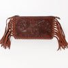 LC-ADBGK119 Wristlet Genuine Western Leather Women Bag