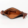LC-ADBGK119 Wristlet Genuine Western Leather Women Bag