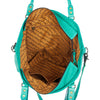 ADBG662 American Darling Hand Tooled Floral Western Leather Tote Bag with Fringes