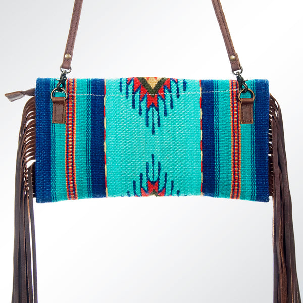 ADBG664 American Darling Hand Tooled Floral & Saddle Blanket Western Small Cross body Bag