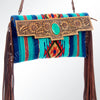 ADBG664 American Darling Hand Tooled Floral & Saddle Blanket Western Small Cross body Bag