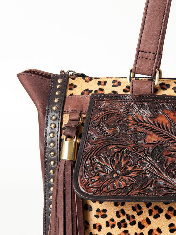 ADBGI164 Tote Genuine Western Leather Women Bag Sage