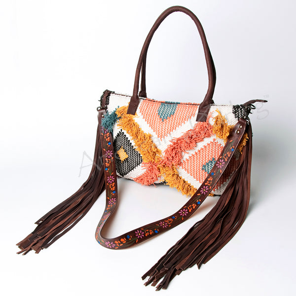 LC-ADBGZ370 Crossbody Genuine Western Leather Women Bag