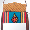 ADBG664 American Darling Hand Tooled Floral & Saddle Blanket Western Small Cross body Bag