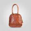 SWC123 Heritage Diamond-Stitch Dome Tote