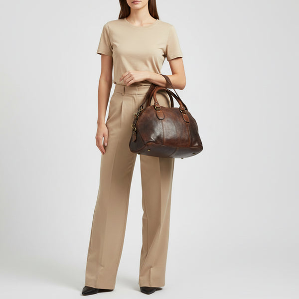 SWC124 Signature Dome Carryall Speedy Bag