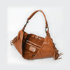 SWC127 Signature Side-Fringe Hobo Bag